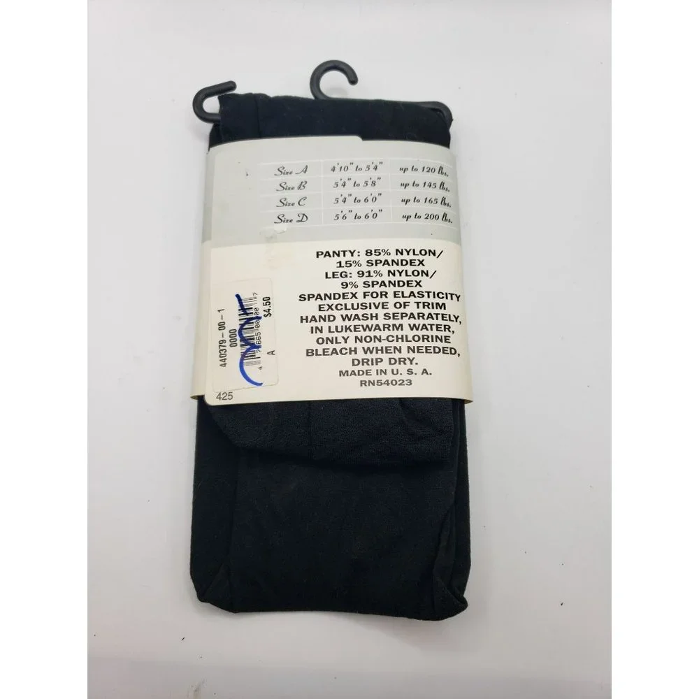 Old Navy Clothing Black Lightweight Control Top Tights‎ Size A